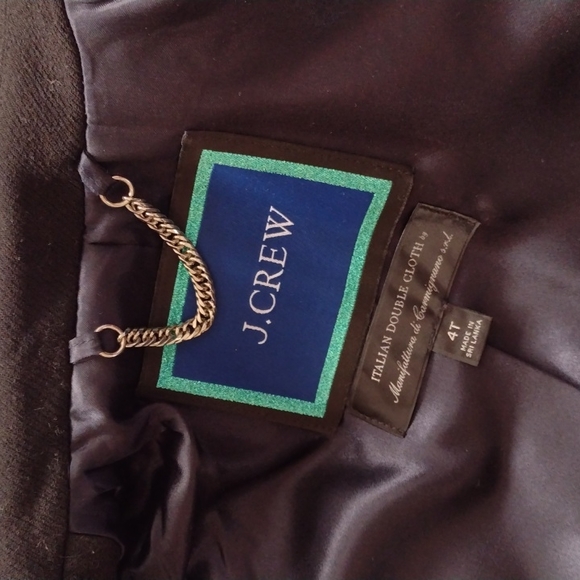 J.Crew Lady Day Double Cloth 4T Coat w Thinsulate - Picture 6 of 9